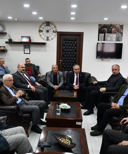 CHP’li Vekillerden Başkan Erdem’e Ziyaret
