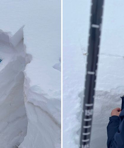 Çığ Riski Nedeniyle Arama Çalışmalarına Ara Verildi