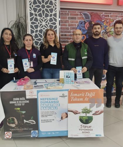 Sigarayı Bırakma Günü’nde Stand Açıldı