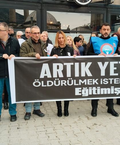 Eğitimciler Ayakta: “ARTIK YETER!”