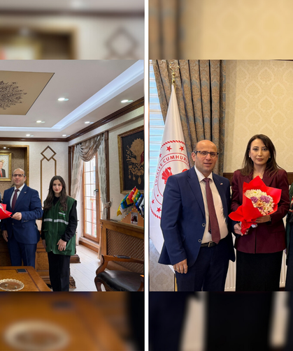 Yeşilay’dan Kadın Kaymakamlara Ziyaret