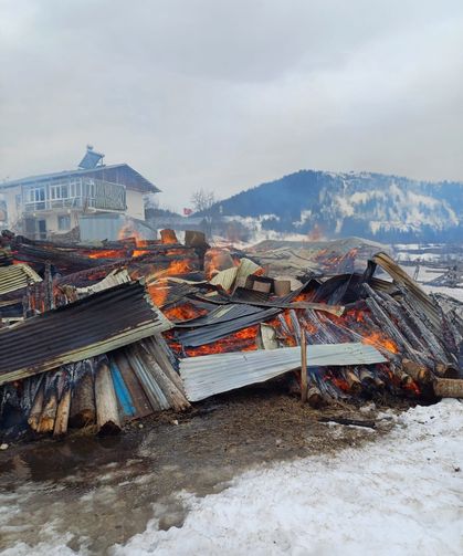 Karaköy’de Büyük Yangın