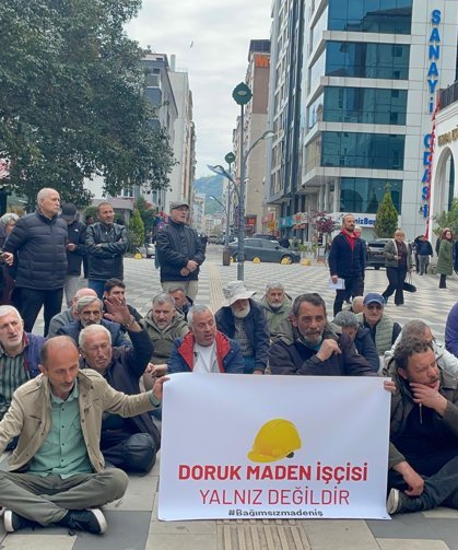 Direnen Madencilere Destek