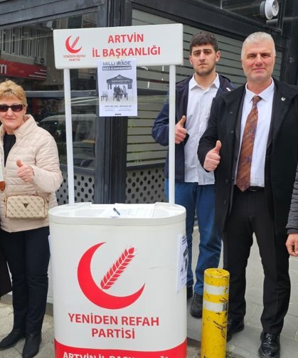 Yeniden Refah’tan İmza Kampanyası