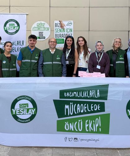 Yeşilay’dan AÇÜ’de Farkındalık Çalışması