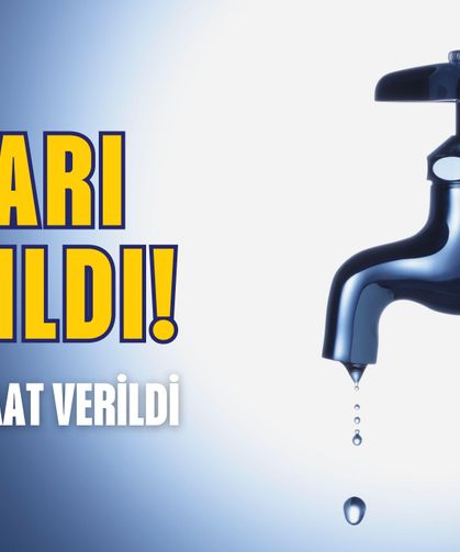 Kent Genelinde Sular Kesilecek