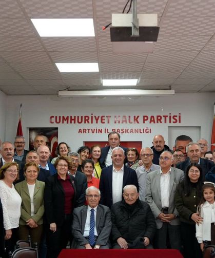 CHP Artvin’de Bayramlaşma Programı