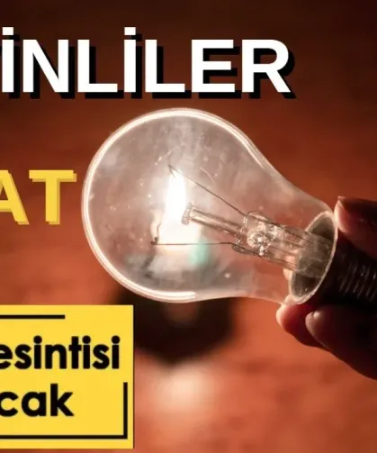 Artvin’de Saatler Sürecek Kesinti Geliyor