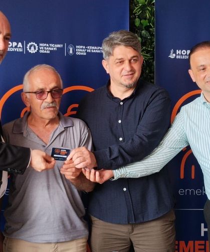 Hopa Emekli Kart Uygulaması Başladı