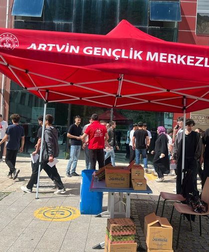 Artvin Gençlik Merkezi’nden YKS Adaylarına Moral Desteği