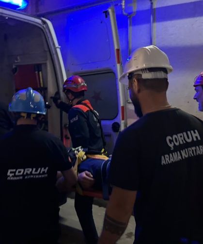 Artvin Barajı’nda Nefes Kesen Kurtarma Tatbikatı