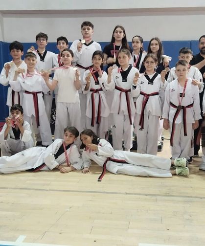 Artvin’de Taekwondo Heyecanı Sona Erdi: Şampiyonlar Belli Oldu