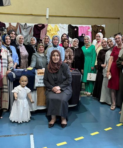 Halk Eğitim Merkezi’nde Yıl Sonu Sergisi Açıldı