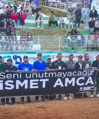 Kafkasör Arenası’nda Duygusal Anlar: “Seni Unutmayacağız İsmet Amca”