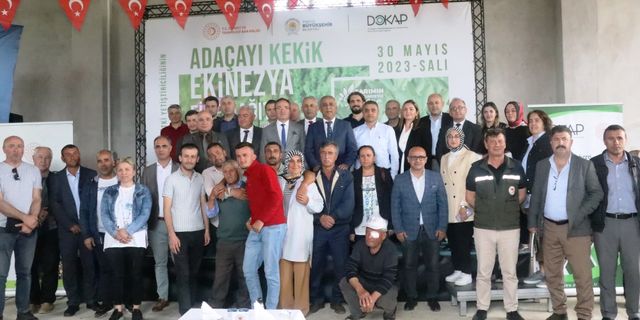 1265 ton tıbbi aromatik bitki üretildi