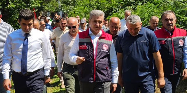 Vali Ergün’den Camili’de Yoğun Mesai