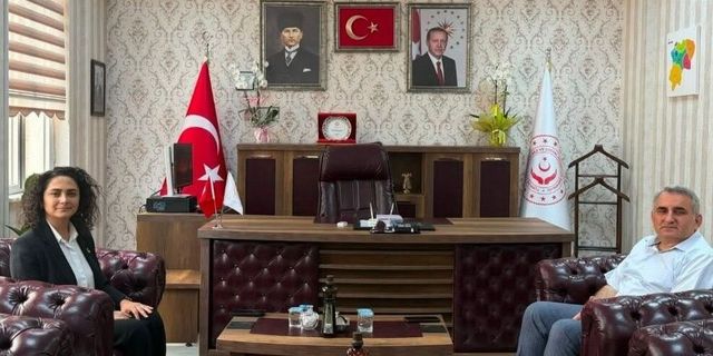 AÇÜ Rektörü Aydın ve İl Müdürü Usta Bir Araya Geldi