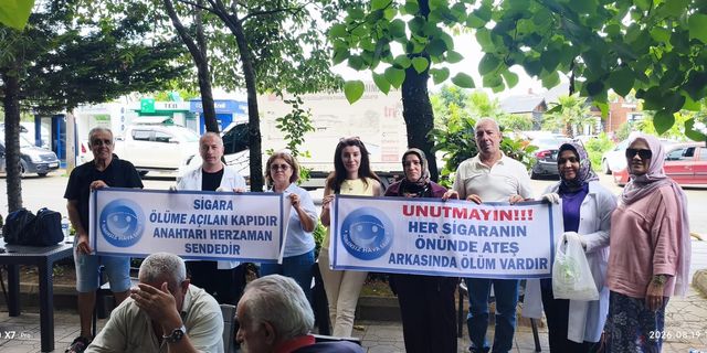 Hopa’da “Dumansız Hava Sahası” İçin Farkındalık Çalışması
