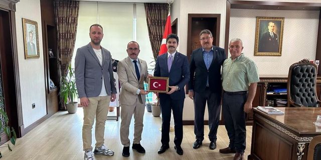 Sendikalardan Kaymakam Karakaya’ya Ziyaret