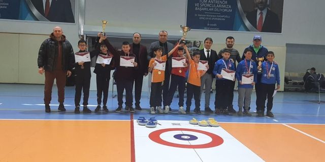 Floor Curling İl birinciliği yapıldı