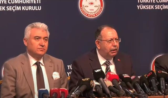 YSK, Cumhurbaşkanı Seçimi'nin kesin olarak ikinci tura kaldığını duyurdu