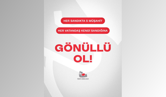 Türkiye Gönüllüleri Borçka halkını müşahit olmaya çağırdı