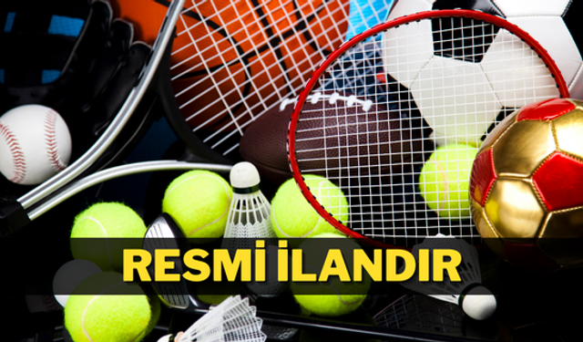 SPOR MALZEME VE ALETLERİ SATIN ALINACAKTIR