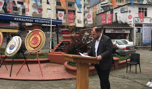 Kemalpaşa CHP İlçe Örgütünden 106. Yıl Töreni