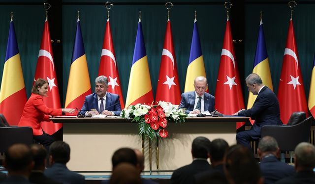 Türkiye ile Romanya Arasında 6 Anlaşma İmzalandı