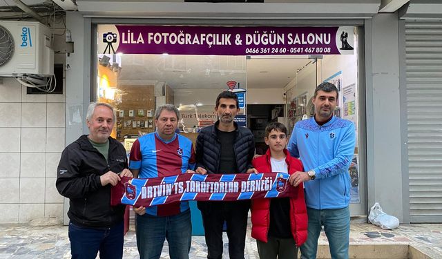Trabzonsporlu esnaf ve taraftarlara Ziyaret