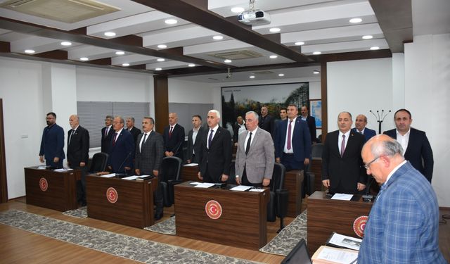 İl Genel Meclisi Mayıs ayı toplantısı yapıldı