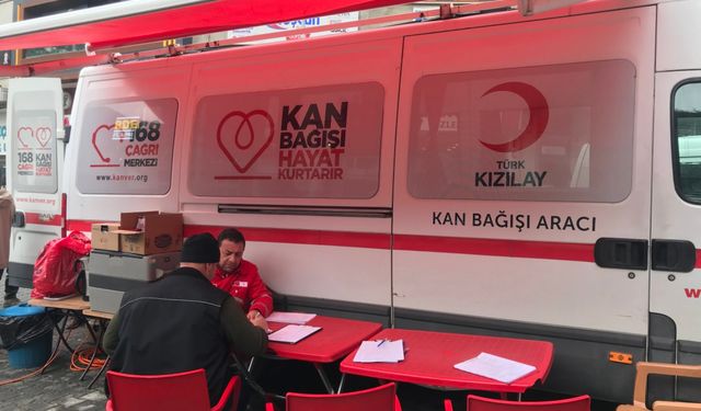 Türk Kızılay’ı kan bağışçılarını bekliyor