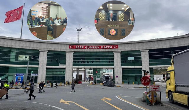 Sarp’a terminal yapılacak