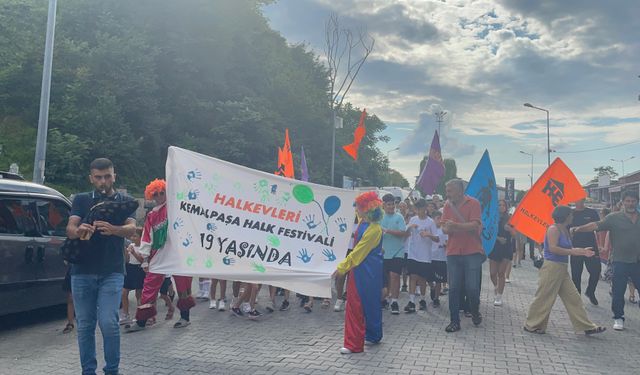 19.Halkevleri Kemalpaşa Halk Festivali Başladı