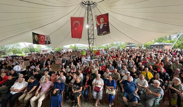 Halk Toprağını Madene Vermeyecek