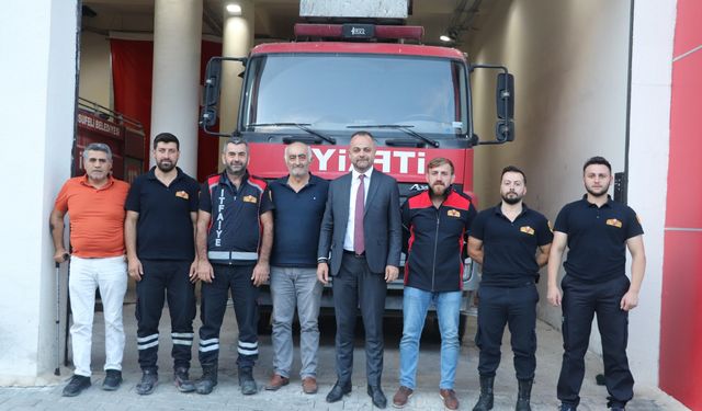 İtfaiyecilik Haftası’nı Kutladı