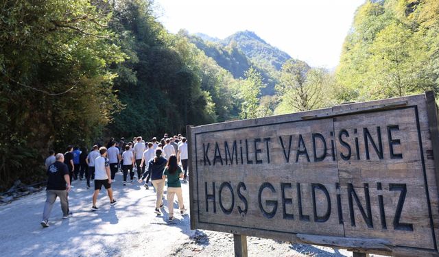 Kamilet Vadisi'nde Dünya Yürüyüş Günü Etkinliği Düzenlendi