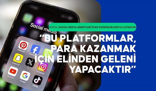 Uzmanlara göre, sosyal medya platformlarının asıl amacı ifade özgürlüğü değil para kazanmak