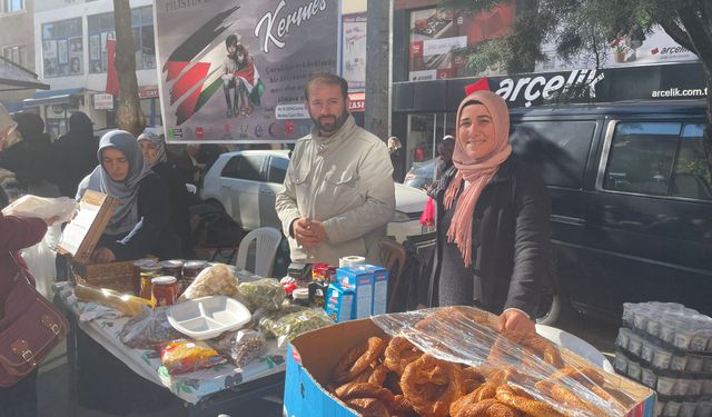 Filistine Destek İçin Kermes Düzenlendi