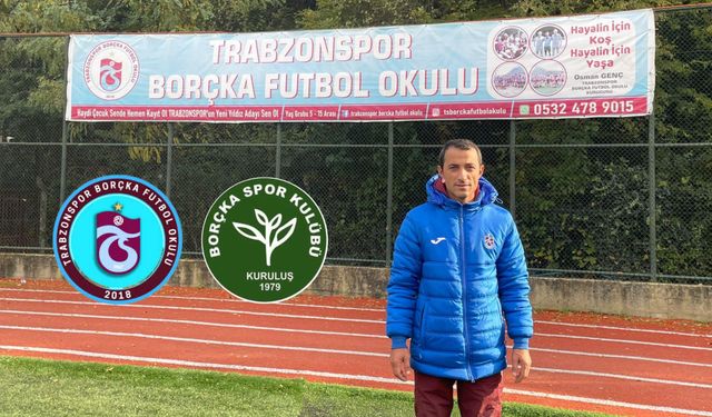 Borçkaspor ve Trabzonspor Futbol Okulu Yeşil Sahada Birleşiyor