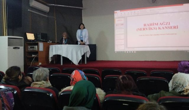 Serviks Kanseri Eğitimi Verildi