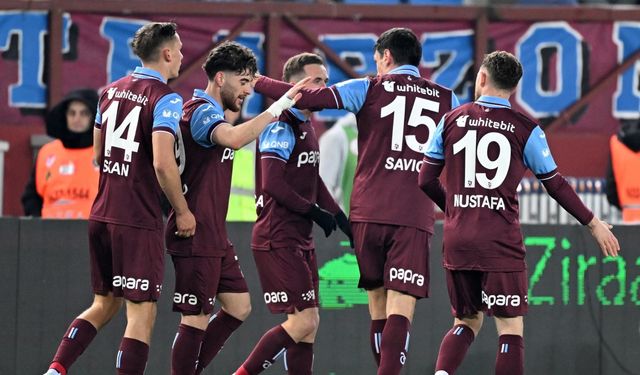 Ziraat Türkiye Kupası'nda Trabzonspor Çeyrek Finale Yükseldi