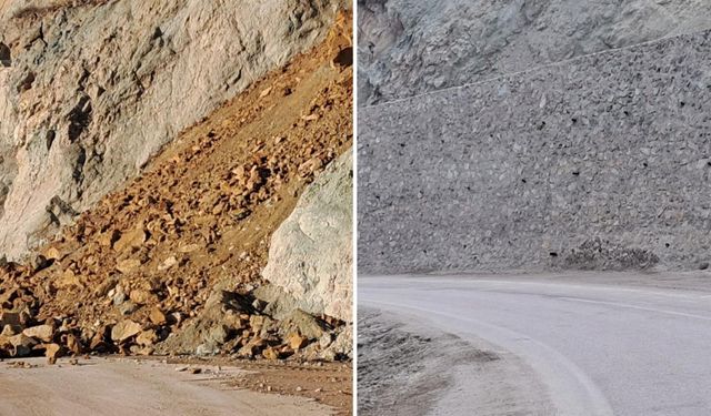 Heyelan Sorunu Çözüme Kavuşturuldu