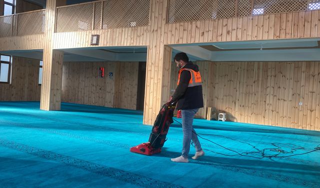 "Camiler Ramazan İçin Temizlendi"