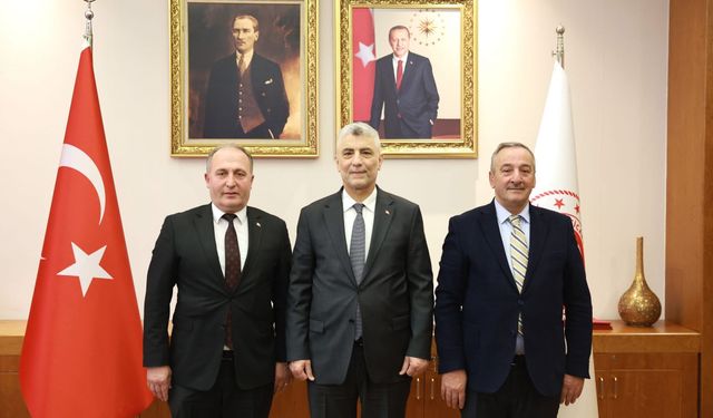 Başkan Ataselim’den Ticaret Bakanına Ziyaret