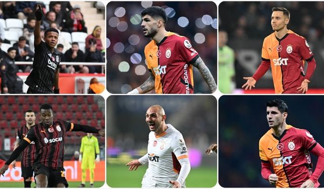 Beşiktaş Galatasaray Derbisinde 10 Oyuncu "Siftah" Peşinde