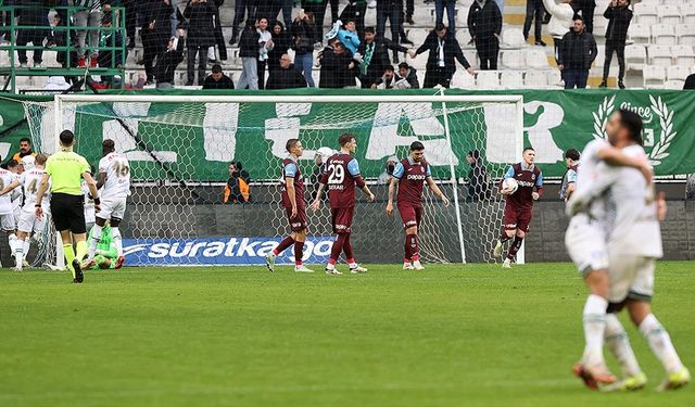 Trabzonspor'un Deplasman Galibiyeti Hasreti Sürüyor