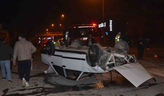 Takla Atan Otomobilden Sağ Çıktı