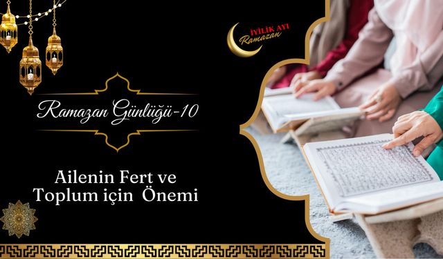 “Ailenin Fert ve Toplum için Önemi”