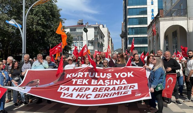 Hopa Sokakları Adalet İçin Ayağa Kalktı
